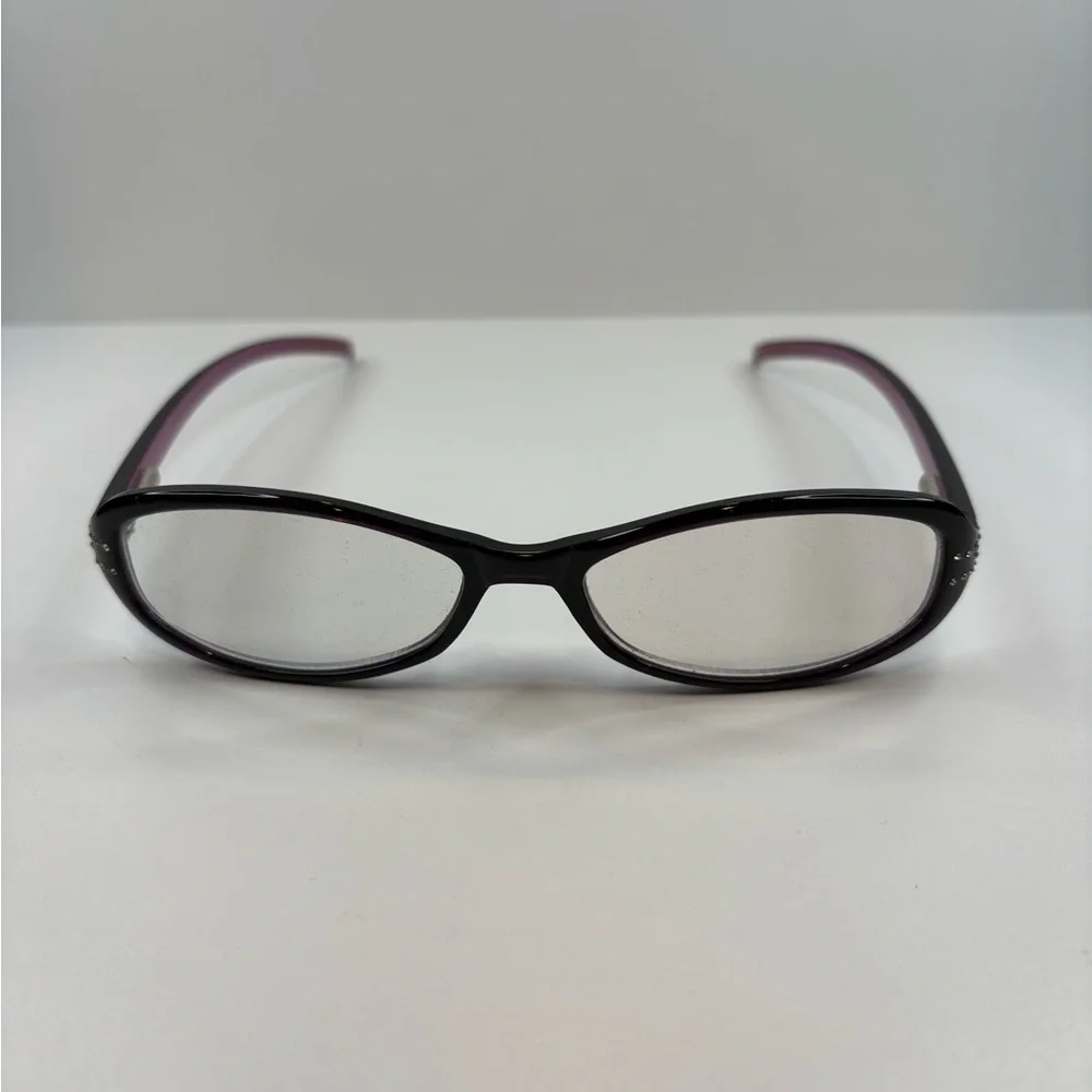 Vintage Joan Rivers 2.5 Reading Glasses Black and‎ Purple Vintage Glasses
